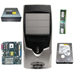 Computer server and miscellaneous internal parts image